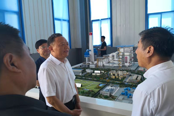 遼寧朝陽市領(lǐng)導到我公司視察