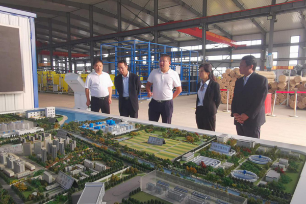 陜西航天建設集團有限公司總經理、黨委副書記謝明娟率隊赴遼寧一諾環(huán)保產業(yè)集團開展考察調研工作